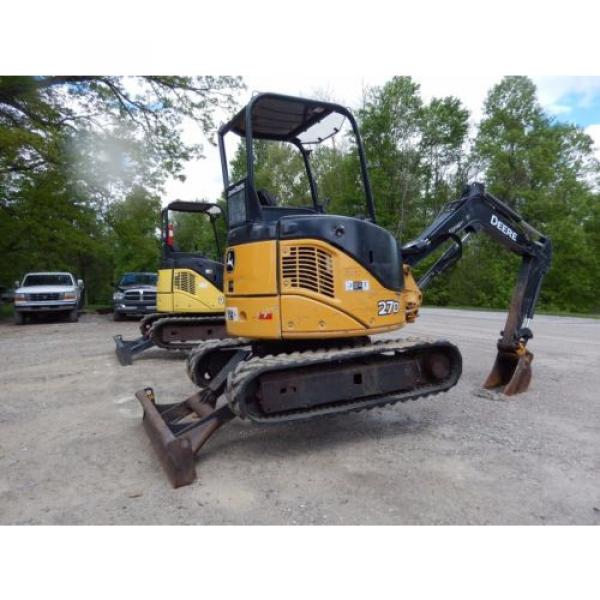 2008 John Deere 27D MINI EXCAVATOR  Diesel job sight ready NICE SHAPE! Low Hour #1 image