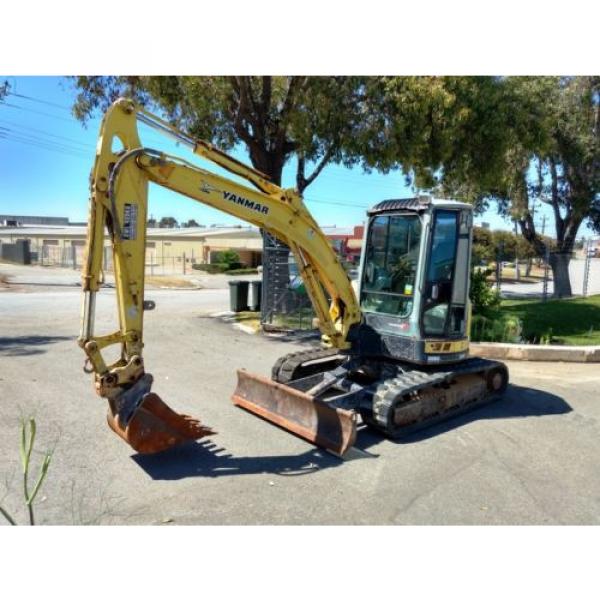 Yanmar VIO55 2009 Zero Swing 5T Excavator 3400Hrs #1 image