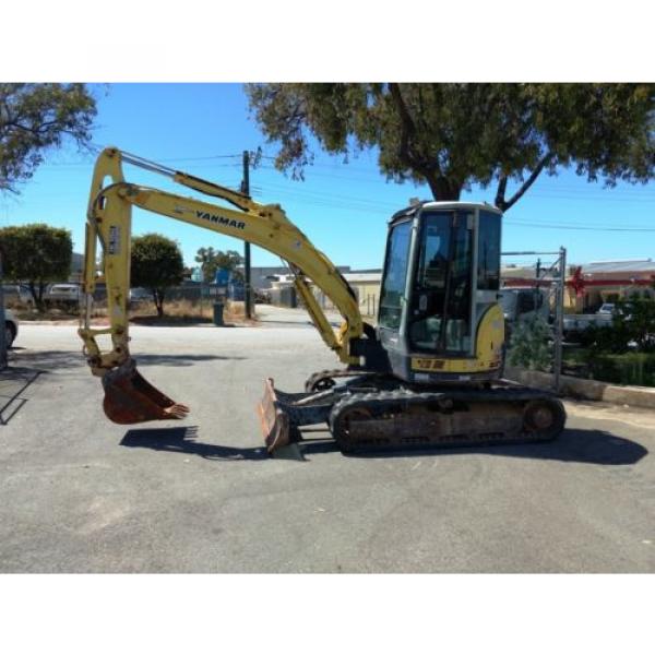 Yanmar VIO55 2009 Zero Swing 5T Excavator 3400Hrs #2 image