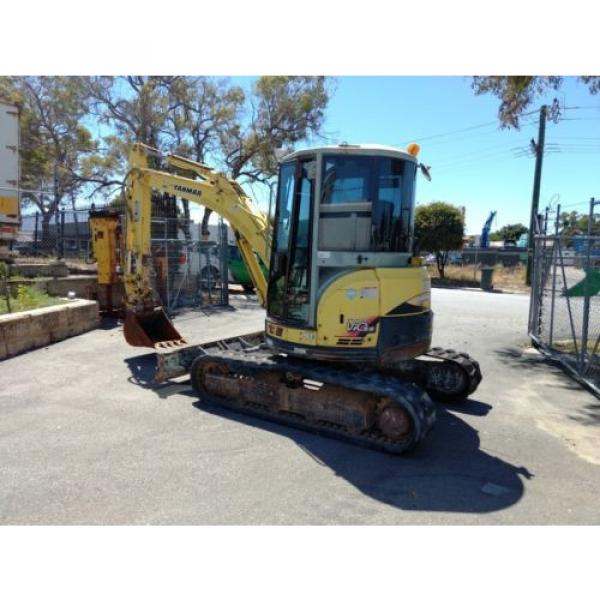 Yanmar VIO55 2009 Zero Swing 5T Excavator 3400Hrs #3 image