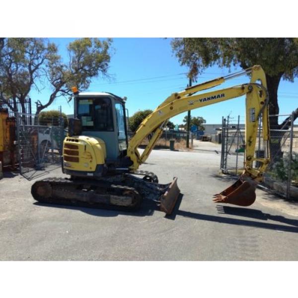 Yanmar VIO55 2009 Zero Swing 5T Excavator 3400Hrs #5 image