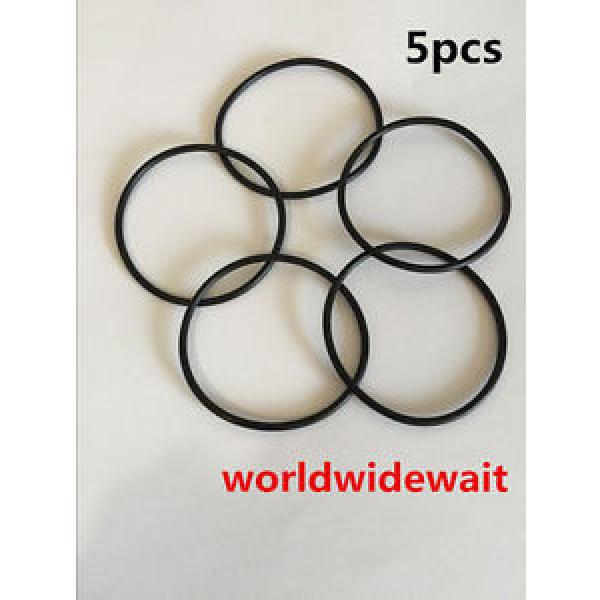 5Pcs Mechanical Black Rubber O Ring Oil Seal Gaskets 150mm x 2.4mm #1 image