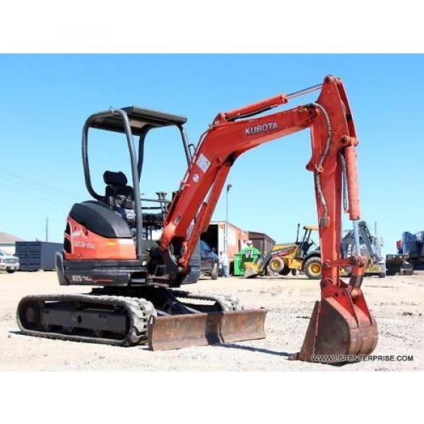 2012 KUBOTA U25 MINI EXCAVATOR - EXCAVATOR - LOADER - 24 PICS #1 image