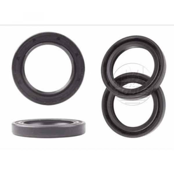 Select Size ID 54 - 60mm TC Double Lip Rubber Rotary Shaft Oil Seal with Spring #3 image