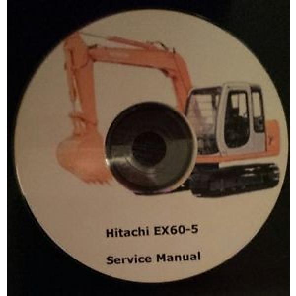 HITACHI EX60-5 - EX75UR-3 EXCAVATOR SERVICE MANUAL ON CD *FREE POSTAGE* #1 image