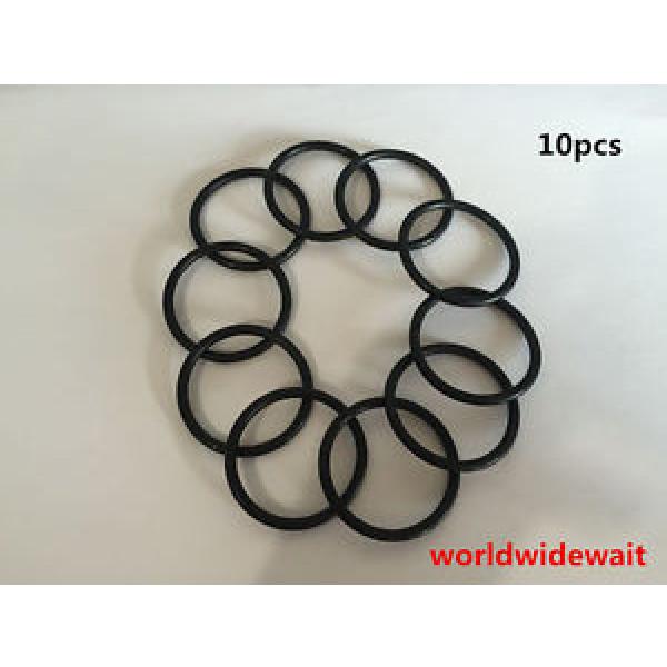 10 x Black 85mm OD 82mm ID 1.5mm Thickness Nitrile Rubber O-ring Oil Seal Gasket #1 image