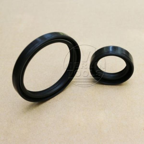 Select Size ID 5 - 11mm TC Double Lip Rubber Rotary Shaft Oil Seal with Spring #5 image
