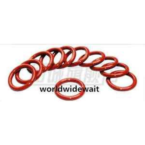 10pcs 2.4mm Thickness Red O Ring Oil Seal 34/35/36/38/40/42/44/45/46mm Outer Dia #1 image