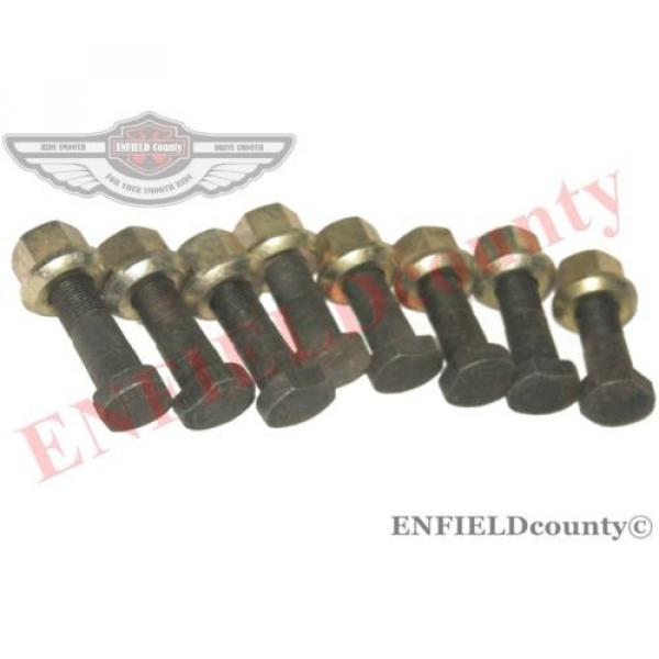 BRAND NEW 8 UNITS JCB 3CX EXCAVATOR REAR WHEEL NUT BOLT KIT 826/00923,106/40001 #3 image