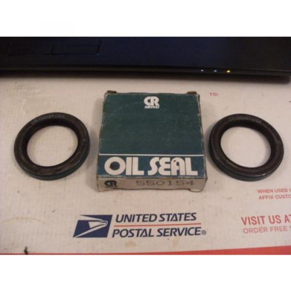 CR Services Chicago Rawhide 550154 Oil Seal Pair in original box unused #1 image