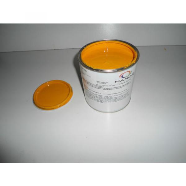 JCB Yellow Gloss paint 1 Litre Tin #1 image