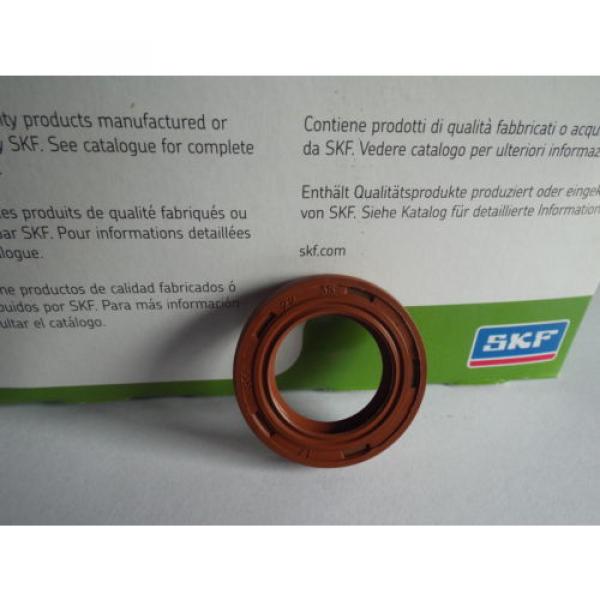 Oil Seal SKF Viton 22x35x7mm Double Lip R23/TC #1 image