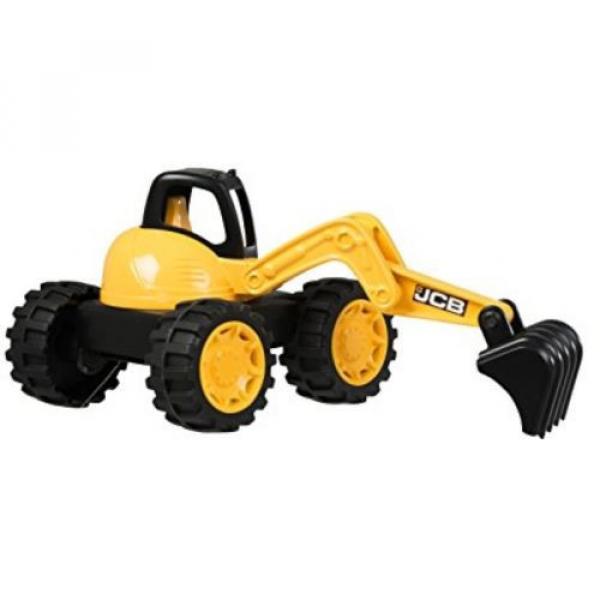 Durable Excavator Toy Fun To Play Black And Yellow Excavation Car Removable Arm #2 image