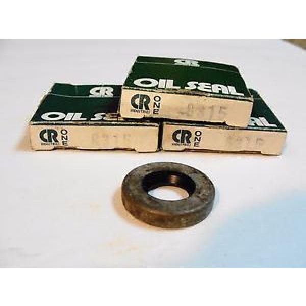 LOT OF 3  NEW CHICAGO RAWHIDE OIL SEALS 6315 CR Free Shipping #1 image