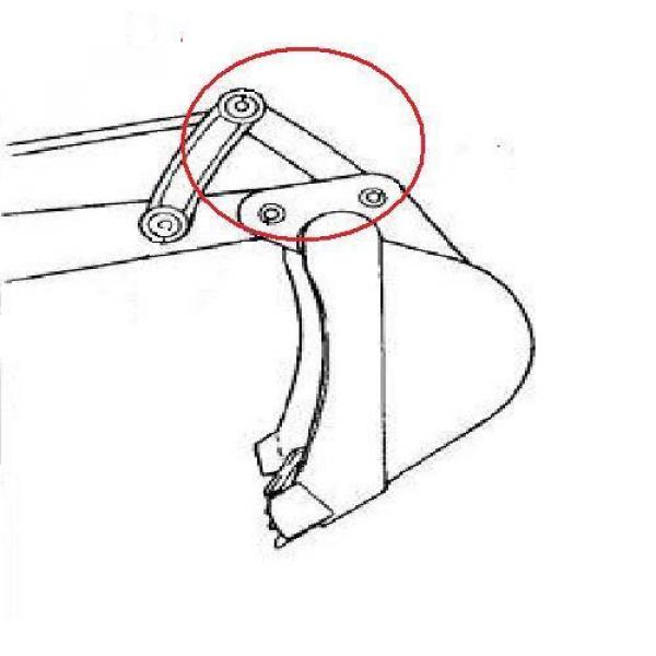 TIPPING LINKS KUBOTA KX36 KX36-2 KX41 KX41-2  MINI DIGGER EXCAVATOR #2 image