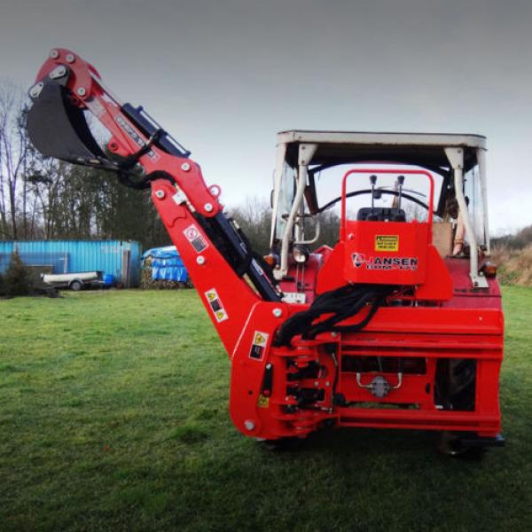 Backhoe Jansen BHSM-175 Backhoe Tractor Backhoe Excavators Mini excavators #4 image