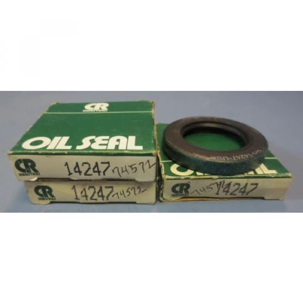 Lot of 4 Chicago Rawhide CR Oil Seals Model 14247 New #1 image