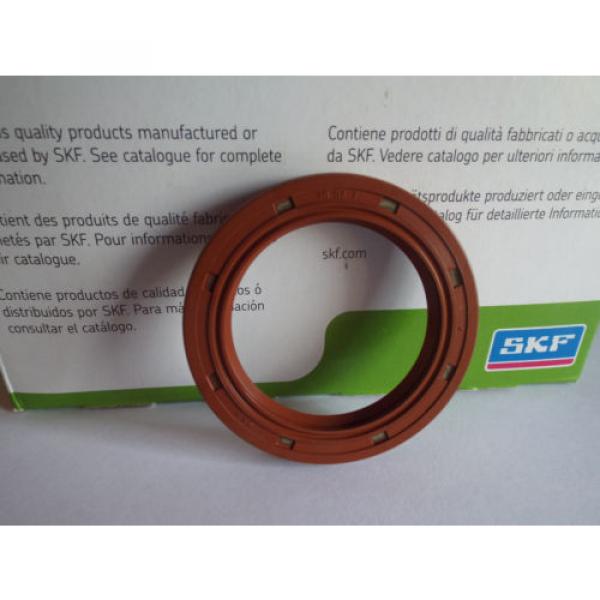 Oil Seal Viton SKF 38x52x7mm Double Lip R23/TC #1 image