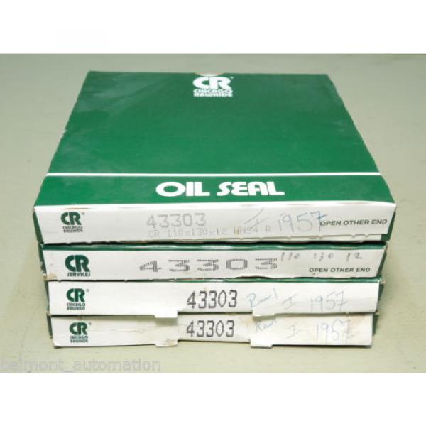 BRAND NEW - LOT OF 4x PIECES - CR Chicago Rawhide 43303 Oil Seals #1 image