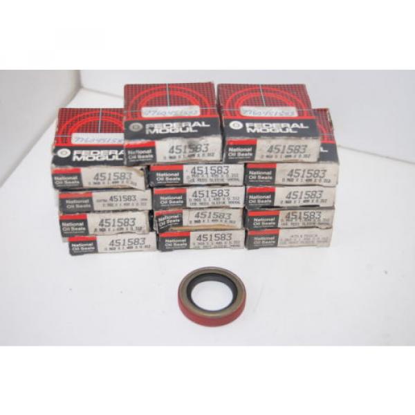 (14) NIB National 451583 Oil Seals #1 image