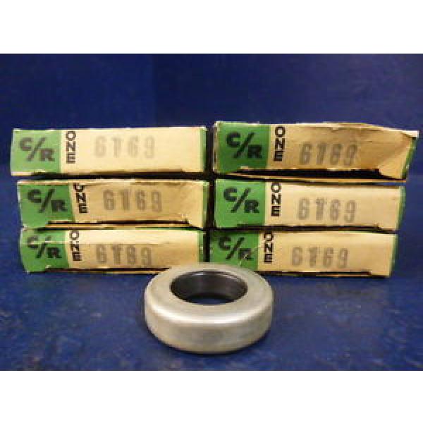 Lot Of 6 CR 6169 Double Lip Spring Loaded Oil Seal #1 image