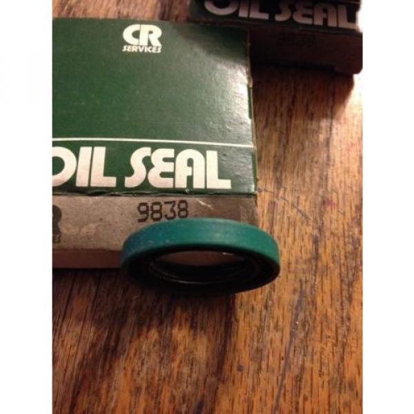 LOT OF (3) NEW CHICAGO RAWHIDE CR-9838 OIL SEAL #1 image