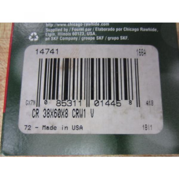 Chicago Rawhide CR 14741 Oil Seals #3 image