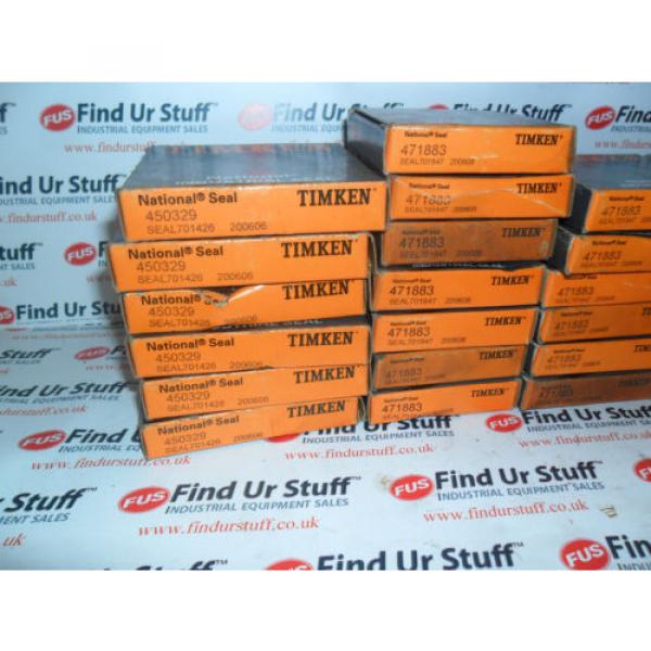 Timken Oil Seal Bundle - 450329, 471883, 470120 Unused Oil Seals #2 image