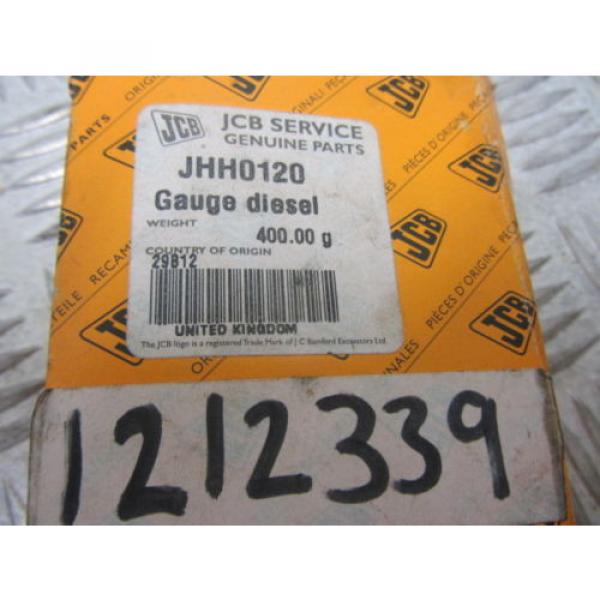 JCB JS TRACKED EXCAVATOR DIESEL GAUGE FUEL LEVEL P/No JHH0120 #2 image