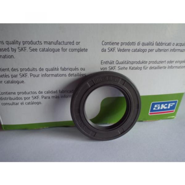 Oil Seal SKF 28x44x6mm Double Lip R23/TC #1 image