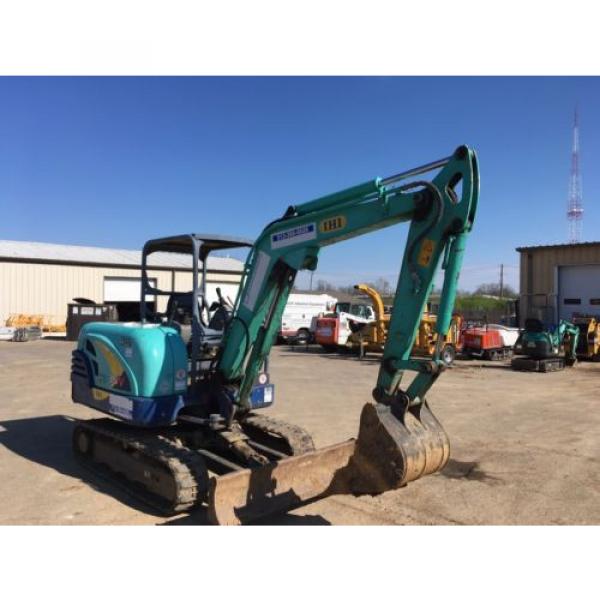 2010 IHI Mini Excavator, 1200 Hours, Rubber Tracks, Back Fill Blade, Plumbed #3 image