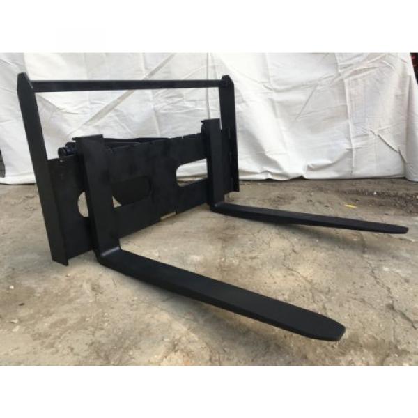 Pallet Forks Tines for Excavator / Digger 2 -3.5 Ton Tonne Fixed Type #1 image