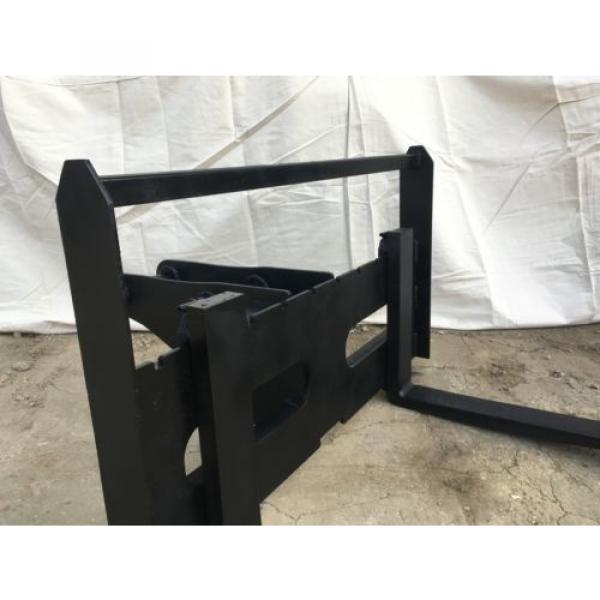Pallet Forks Tines for Excavator / Digger 2 -3.5 Ton Tonne Fixed Type #5 image