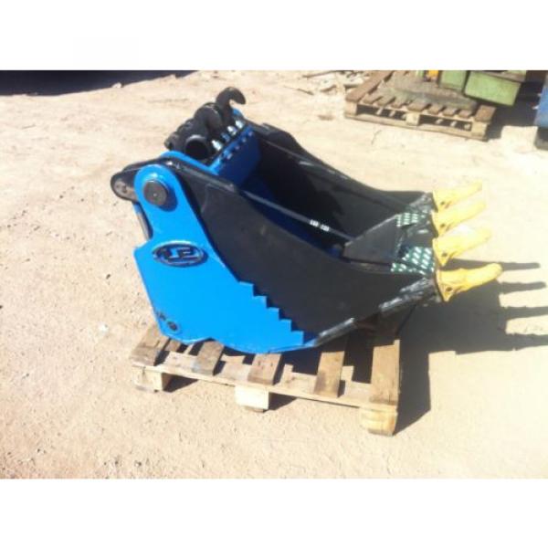 Hydraulic 4 in 1 excavator bucket JCB KUBOTA CAT KOMATSU TAKEUCHI HITACHI CASE #1 image