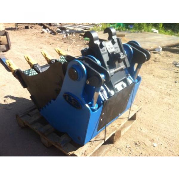 Hydraulic 4 in 1 excavator bucket JCB KUBOTA CAT KOMATSU TAKEUCHI HITACHI CASE #2 image