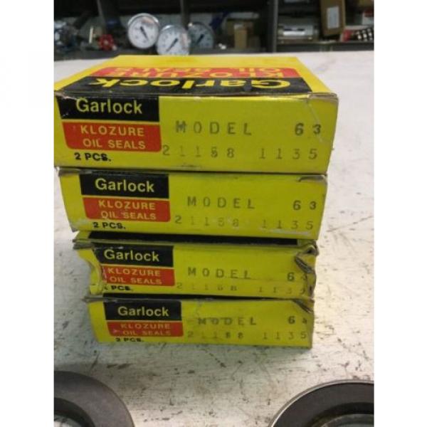 Garlock (Box Of 2) Klozure Oil Seals Model: 63x1135, New! #2 image