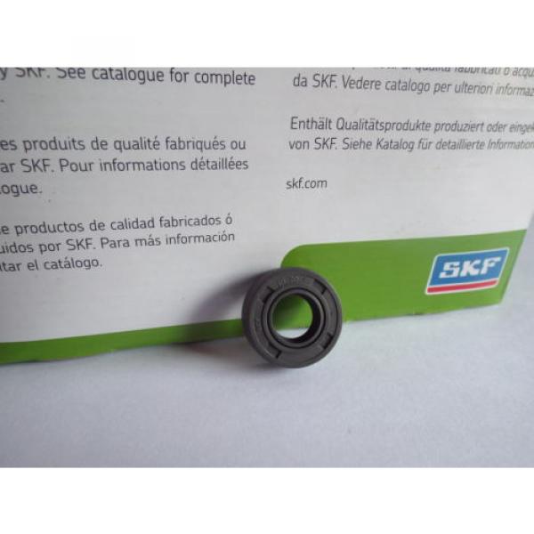 Oil Seal SKF 10x20x7mm Double Lip R23/TC #1 image