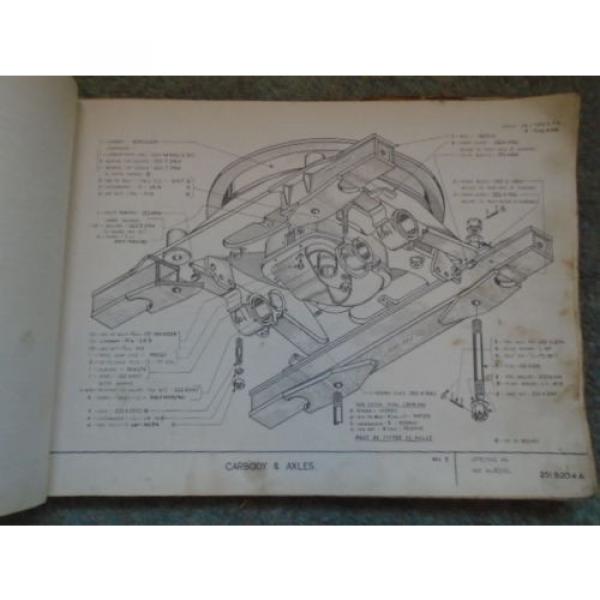 NGK Rapier 605 Excavator Crawler Type Parts List / Catalogue 1320F #2 image