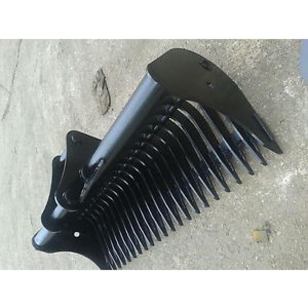 STONE/GARDEN/LAWN RAKE TO SUIT A 2 ton DIGGER/EXCAVATOR #1 image