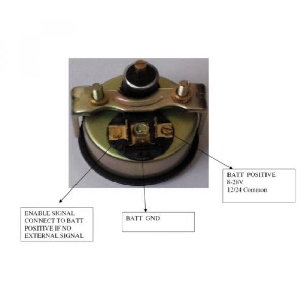 JCB 3CX EXCAVATOR SPARE PART HOUR METER #3 image