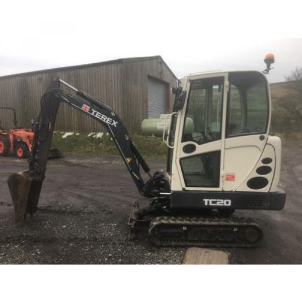 Terex Tc 20 Digger 2010 Model Only 1200 Hours #2 image