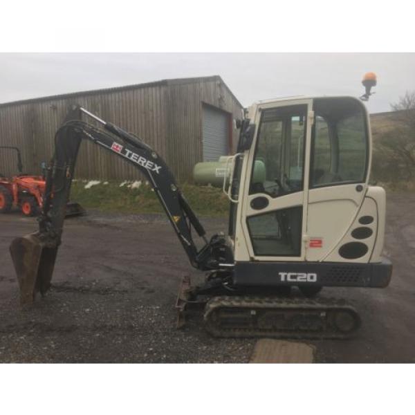 Terex Tc 20 Digger 2010 Model Only 1200 Hours #3 image