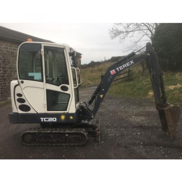 Terex Tc 20 Digger 2010 Model Only 1200 Hours #4 image