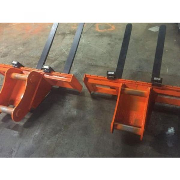 Pallet Forks Tines for Excavator / Digger 5 to 8ton #2 image