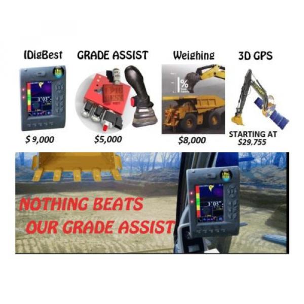 EXCAVATOR 8 AXIS DIG SYSTEM ADD GRADE ASSIST  TO YOUR CAT,KOMATSU,DEERE,BOBCAT #2 image