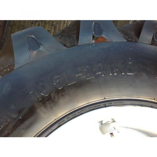 Solideal Tyre 19.5L-24 12 Ply Tractor/BackhoeTyre c/w Wheel Rim  19.5 x 24 #1 image