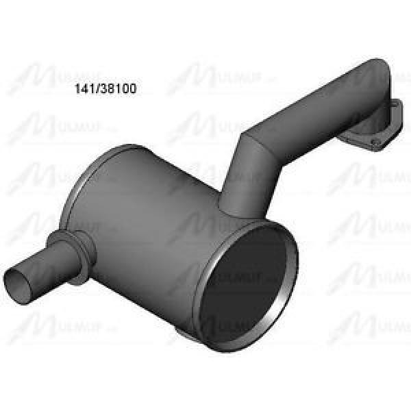 JCB Excavator Exhaust - 141-38100 - 2 CX - Exhaust - Silencer for Backhoe Loader #1 image