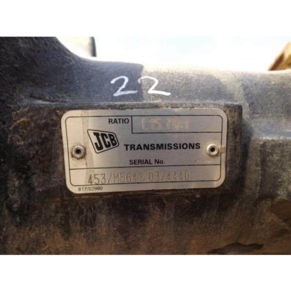 JCB 5 STUD AXLE Ratio L15.78:1 (AMS 34) Price Inc Vat #3 image