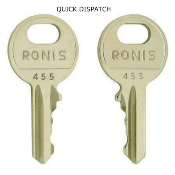 GENERATOR  KEY RONIS 455 key VERMEER  TEREX  SNORKEL  UPRIGHT  SKYJACK locksmith #1 image