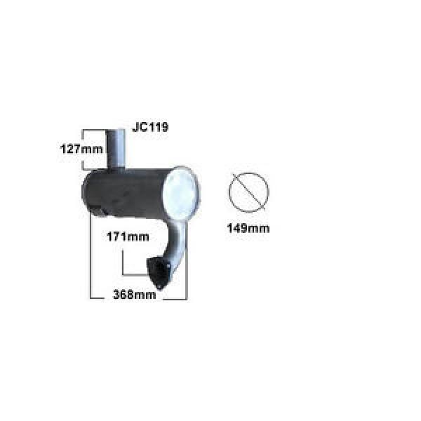 JCB 3CX           EXHAUST SILENCER (BRAND NEW)   NON -TURBO #1 image